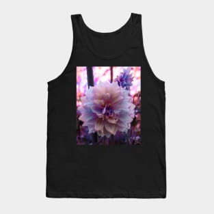 Pink Dahlia Tank Top